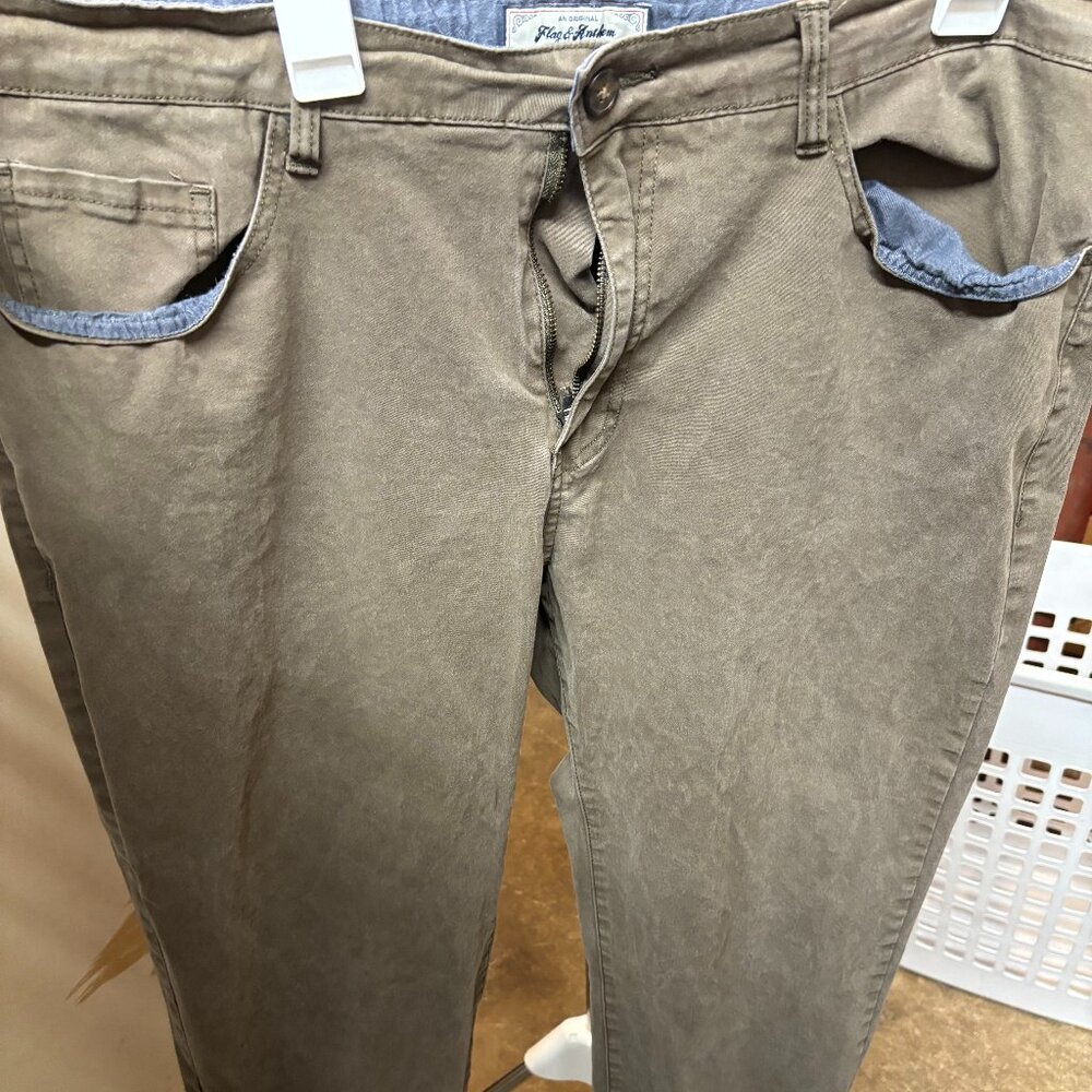 Green Chino Pants